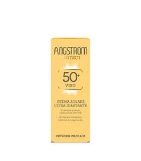 Angstrom Hydra Crema Viso Ultra Idratante SPF50+ - Protezione solare molto alta per il viso - 50 ml