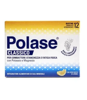 Polase Limone - Integratore per stanchezza fisica - 12 Buste