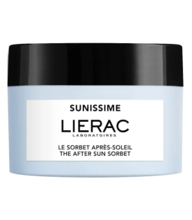 Lierac Sunissime La Crema Doposole Sorbetto Viso - Doposole idratante e lenitivo - 50 ml