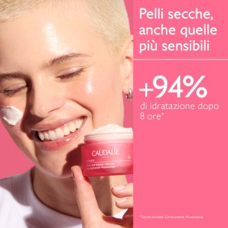 Caudalie Vinohydra Crema Idratazione Intensa - Crema viso idratante per pelle secca - 50 ml