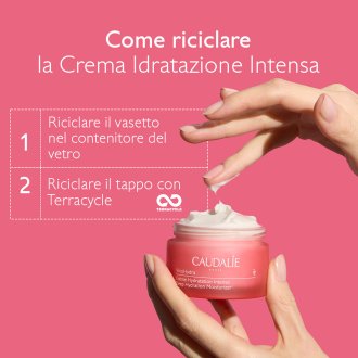 Caudalie Vinohydra Crema Idratazione Intensa - Crema viso idratante per pelle secca - 50 ml