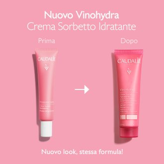 Caudalie Vinohydra Crema Sorbetto Idratante - Crema viso per pelle secca e sensibile - 60 ml