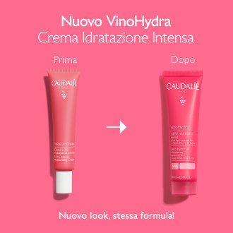 Caudalie Vinohydra Crema Idratazione Intensa - Crema viso idratante per pelle secca - 60 ml