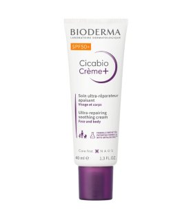 Bioderma Cicabio Creme+ SPF50+ - Crema ultra-riparatrice per pelle danneggiata e irritata - 40 ml Bioderma Cicabio Creme+ SPF50+ - Crema ultra-riparatrice per pelle danneggiata e irritata - 40 ml