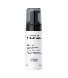 Filorga Skin-Prep Mousse Detergente Enzimatica - Mousse detergente e struccante per viso e occhi - 150 ml