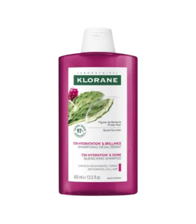 Klorane Shampoo al Fico d'India - Shampoo idratante e illuminante - 400 ml