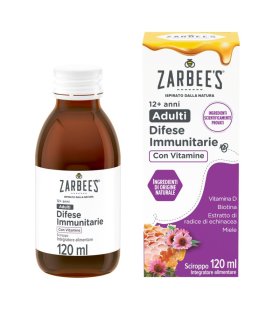 Zarbee's Difese Immunitarie Adulti - Integratore per supportare il sistema immunitario - 120 ml Zarbee's Difese Immunitarie Adulti - Integratore per supportare il sistema immunitario - 120 ml