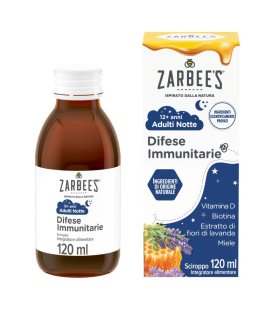Zarbee's Difese Immunitarie Adulti Notte - Integratore per il sistema immunitario - 120 ml