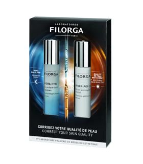 Filorga Hydra Hyal + Hydra-Aox Duo 2024 - Siero idra-rimpolpante + Siero antiossidante ed antirughe