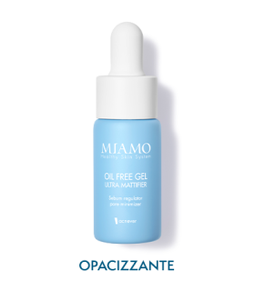 Miamo Acnever Oil Free Gel Ultra Mattifier - Gel viso sebo normalizzante - 10 ml