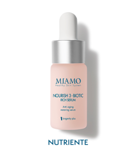 Miamo Longevity Plus Nourish 3-Biotic Rich Serum - Siero viso nutriente anti-età - 10 ml