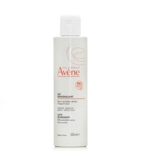 Avene Latte Detergente - Detergente e struccante per viso e occhi - 200 ml