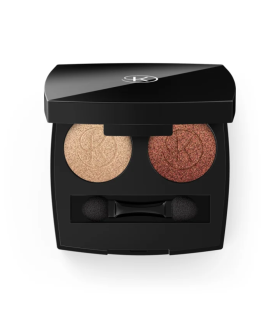 Korff Make Up Palette Duo Summer Edition 01 - Ombretti brillanti - Tonalità golden hour - Trousse 3 g