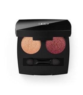 Korff Make Up Palette Duo Summer Edition 02 - Ombretti brillanti - Tonalità sunset pink - Trousse 3 g