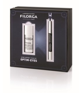 Filorga Cofanetto di Natale 2024 Optim Eyes - Optim Eyes contorno occhi 15 ml + Nutri Filler Lips 4 ml