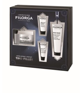 Filorga Cofanetto di Natale 2024 Time Filler 5XP - Time Filler 5XP 50 ml + Time Filler Eyes 5XP 4 ml + Time Filler Intensive 7 ml + Meso mask 30 ml