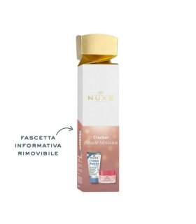 Nuxe Cofanetto Natale 2024 Cracker Very Rose - Crema Viso Rimpolpante 30 ml + Balsamo labbra alla rosa 15 g