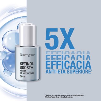 Neutrogena Duo Antietà e Protezione - Retinol boost siero notte intenso + Fluido idratante viso SPF 50 