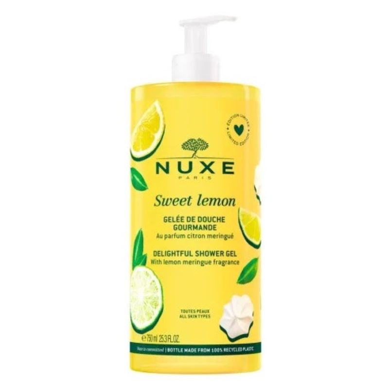 Nuxe Sweet Lemon Gel Doccia - Gel doccia delizioso al limone - 750 ml Nuxe Sweet Lemon Gel Doccia - Gel doccia delizioso al limone - 750 ml