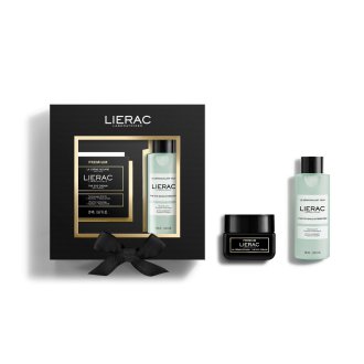 Lierac Cofanetto Natale 2024 Premium Crema occhi 20 ml + Struccante occhi 100 ml - Idea regalo sguardo ringiovanito