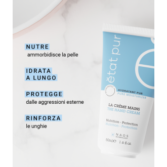 Etat Pur Crema Mani Nutriente - Crema idratante per mani secche e screpolate - 50 ml