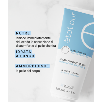 Etat Pur Latte Corpo Fondente - Trattamento nutriente per pelle secca e disidratata - 200 ml