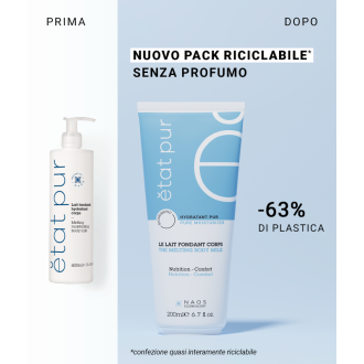 Etat Pur Latte Corpo Fondente - Trattamento nutriente per pelle secca e disidratata - 200 ml