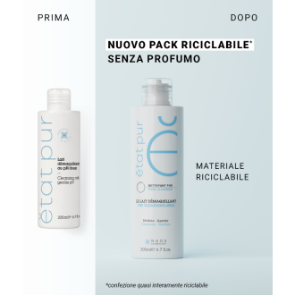 Etat Pur Latte Struccante - Detergente struccante per viso e occhi - 200 ml Etat Pur Latte Struccante - Detergente struccante per viso e occhi - 200 ml