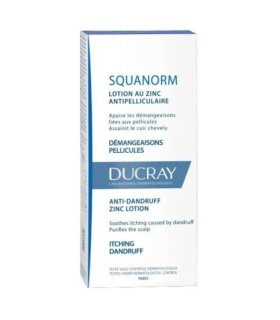 Ducray Kelual Squanorm Lozione Antiforfora - Lozione lenitiva anti-prurito - 200 ml