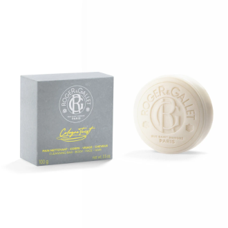 Roger & Gallet Cologne Twist Pain Nettoyant - Detergente solito per capelli, viso e corpo - 100 g