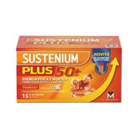 Sustenium Plus 50+ - Integratore energizzante per adulti over 50 - 15 flaconcini Sustenium Plus 50+ - Integratore energizzante per adulti over 50 - 15 flaconcini