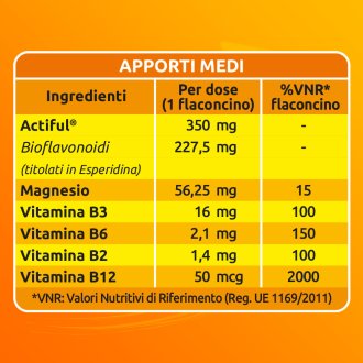 Sustenium Plus 50+ - Integratore energizzante per adulti over 50 - 15 flaconcini