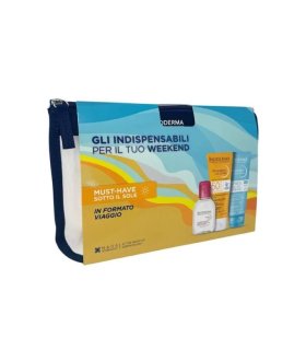 Bioderma Travel Kit Summer Holiday 2025 - Sensibio H20 acqua micellare + Latte solare SPF50+ + Gel-Crema doposole