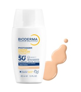 Photoderm Xdefense Ultra Fluid SPF50+ - Fluido solare viso colorato detossinante - Tinta 01 - 40 ml