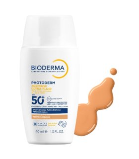 Photoderm Xdefense Ultra Fluid SPF50+ - Fluido solare viso colorato detossinante - Tinta 03 - 40 ml