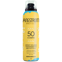 Angstrom Spray Solare Trasparente SPF50+ - Spray solare corpo resistente all'acqua - Limited edition 2025 - 150 ml