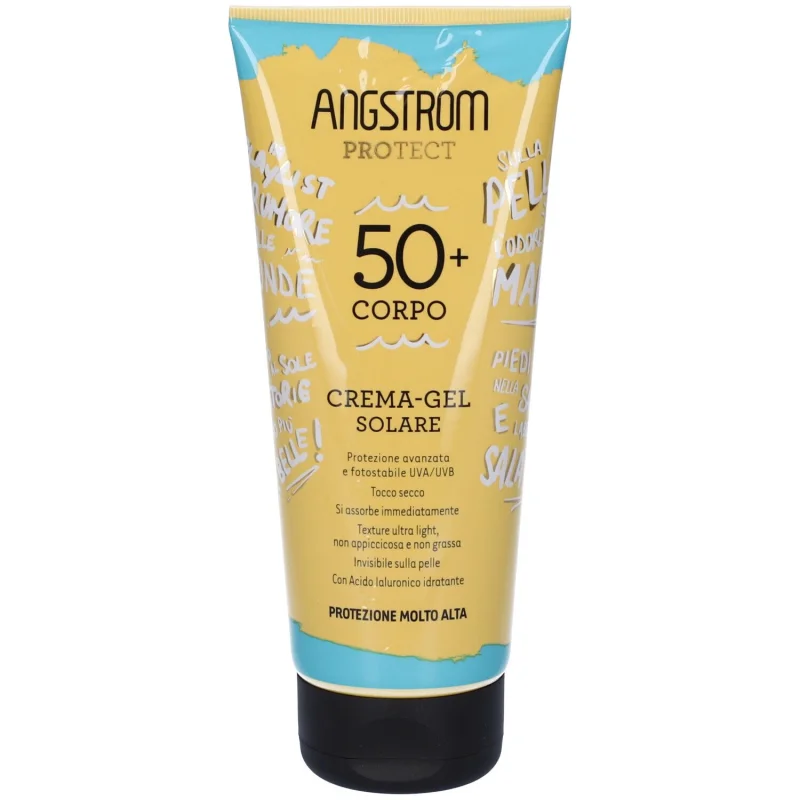 Angstrom Crema Gel Solare SPF50+ - Protezione solare molto alta adatta per il corpo - Limited edition 2025 - 200 ml Angstrom Crema Gel Solare SPF50+ - Protezione solare molto alta adatta per il corpo - Limited edition 2025 - 200 ml