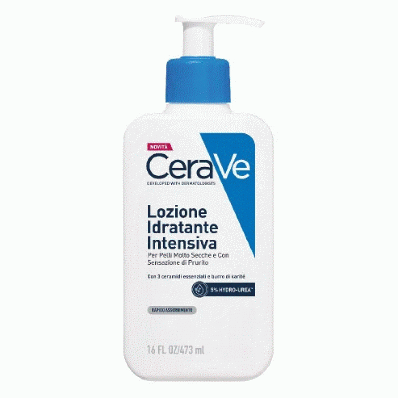 CeraVe Lozione Idratante Intensiva - Trattamento per pelle molto secca e pruriginosa - 473 ml CeraVe Lozione Idratante Intensiva - Trattamento per pelle molto secca e pruriginosa - 473 ml