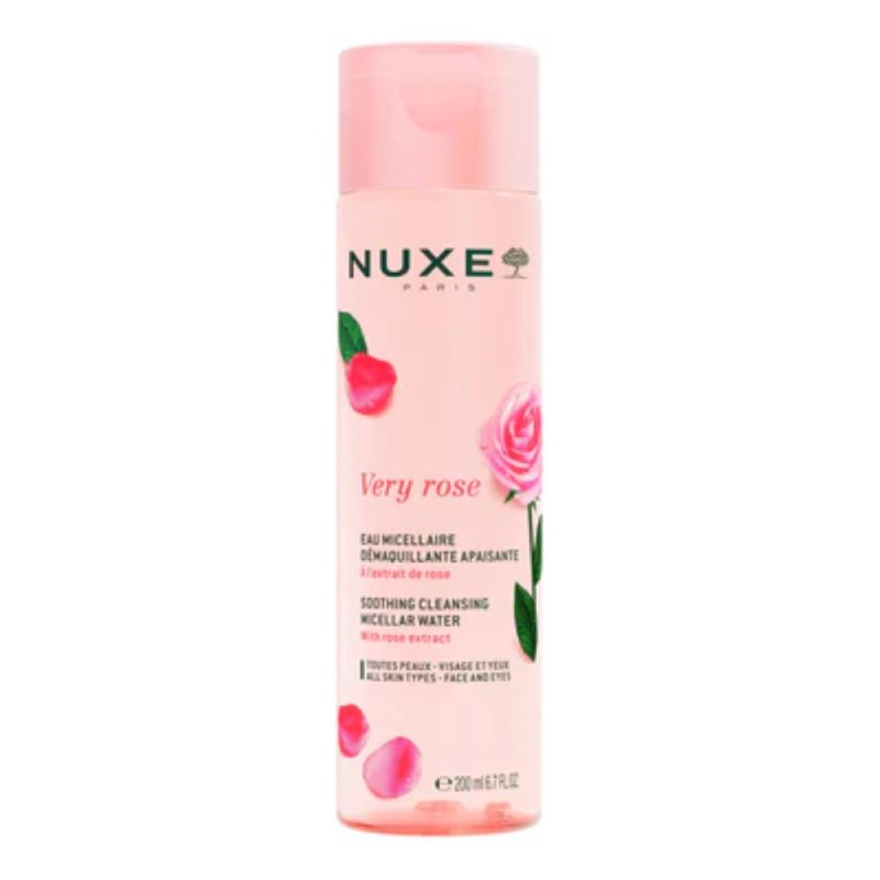 Nuxe Very Rose Micellar Water - Acqua micellare struccante lenitiva - 200 ml Nuxe Very Rose Micellar Water - Acqua micellare struccante lenitiva - 200 ml