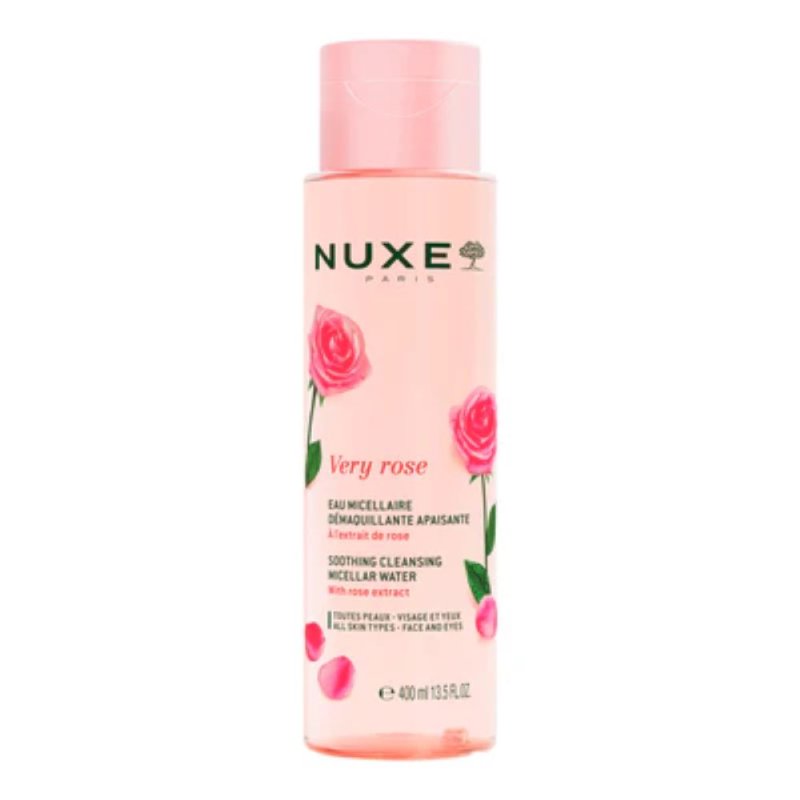 Nuxe Very Rose Micellar Water - Acqua micellare struccante lenitiva - 400 ml Nuxe Very Rose Micellar Water - Acqua micellare struccante lenitiva - 400 ml