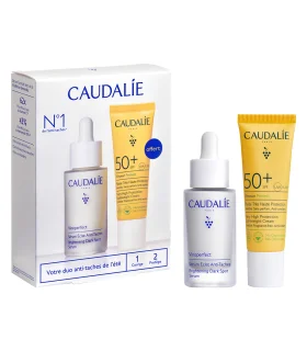 Caudalie Cofanetto Vinoperfect + Vinosun - Siero antimacchie + Fluido Solare Viso SPF50+ - Edizione 2025