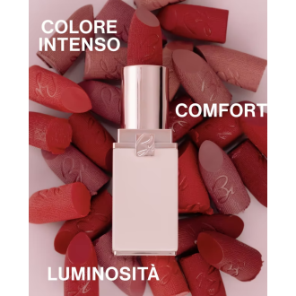 Bionike Defence Color Creamy Velvet Rossetto Satinato 04V - Rossetto idratante e ultra-cremoso - Colore bouganville - 3,5 ml