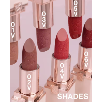 Bionike Defence Color Creamy Velvet Rossetto Satinato 04V - Rossetto idratante e ultra-cremoso - Colore bouganville - 3,5 ml