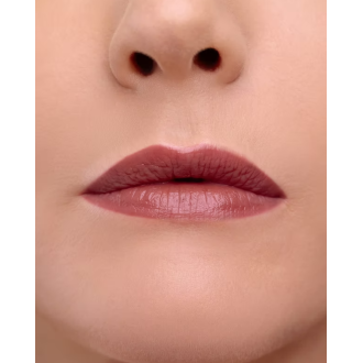 Bionike Defence Color Creamy Velvet Rossetto Satinato 02V - Rossetto idratante e ultra-cremoso - Colore deep nude - 3,5 ml