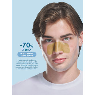 Miamo Blackhead Clear Duo Nose Mask - Maschera naso per punti neri - 5 maschere STEP 1 + 5 maschere STEP 2 + 10 cotton fiock