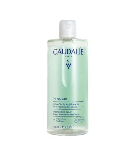 Caudalie Vinoclean Lozione Tonica Idratante - Ideale per detergere e struccare - 400 ml