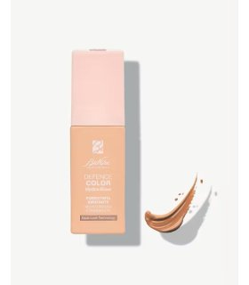 Bionike Defence Color Hydra Glow Fondotinta SPF15 05 - Fondotinta idratante in crema - Colore Honey - 30 ml