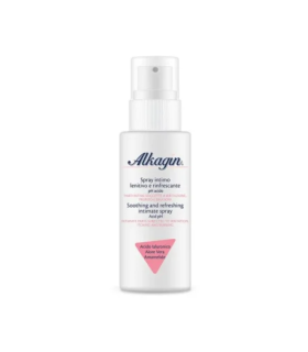 Alkagin Spray Intimo Lenitivo - Spray rinfrescante per la prevenzione di bruciore e prurito intimo - 40 ml
