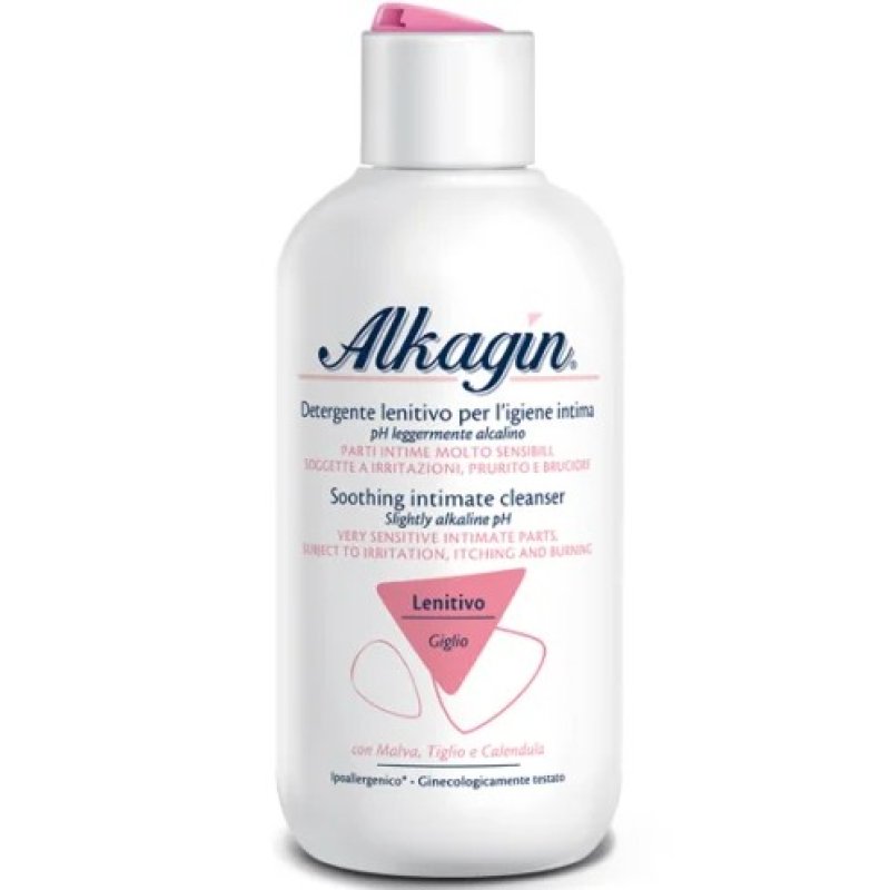 Alkagin Detergente Intimo Lenitivo pH leggermente Alcalino 250 ml Alkagin Detergente Intimo Lenitivo pH leggermente Alcalino 250 ml