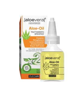 Aloevera 2 Aloe Oil - Trattamento di cicatrici, smagliature e segni dell'acne - 50 ml